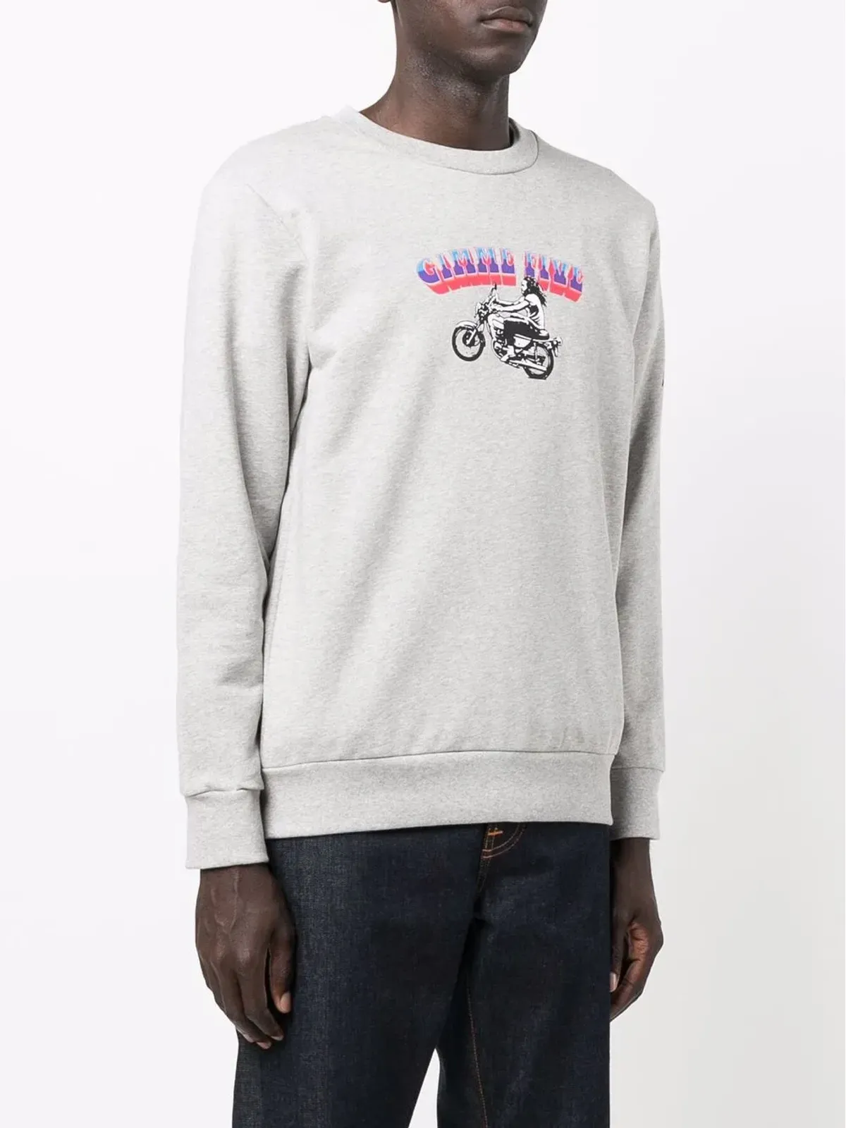 A.P.C. ギミー・ファイブ スウェットシャツ グレー - 画像3