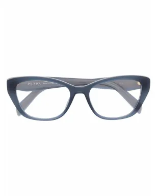 Prada Eyewear キャットアイフレーム眼鏡 - サムネイル1