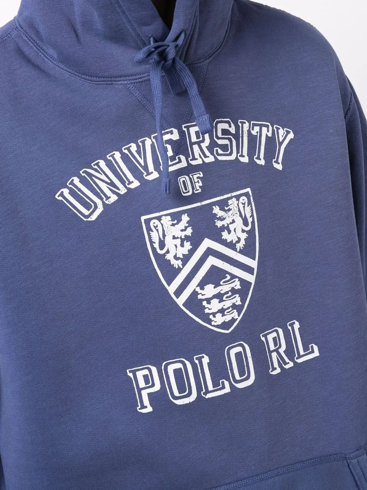 Polo Ralph Lauren ロゴプリント プルオーバー フーディー - ブルー - 画像5