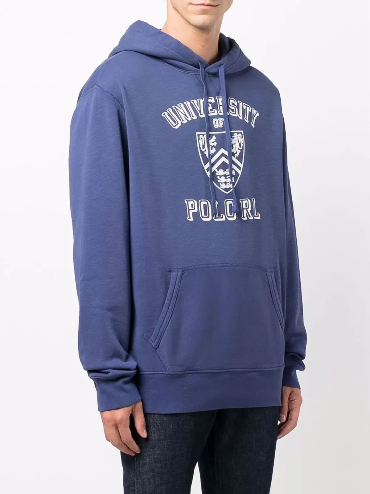 Polo Ralph Lauren ロゴプリント プルオーバー フーディー - ブルー - 画像3