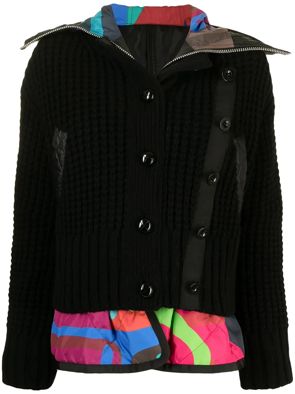 sacai デコンストラクテッド・レイヤード ブルゾン - 画像1