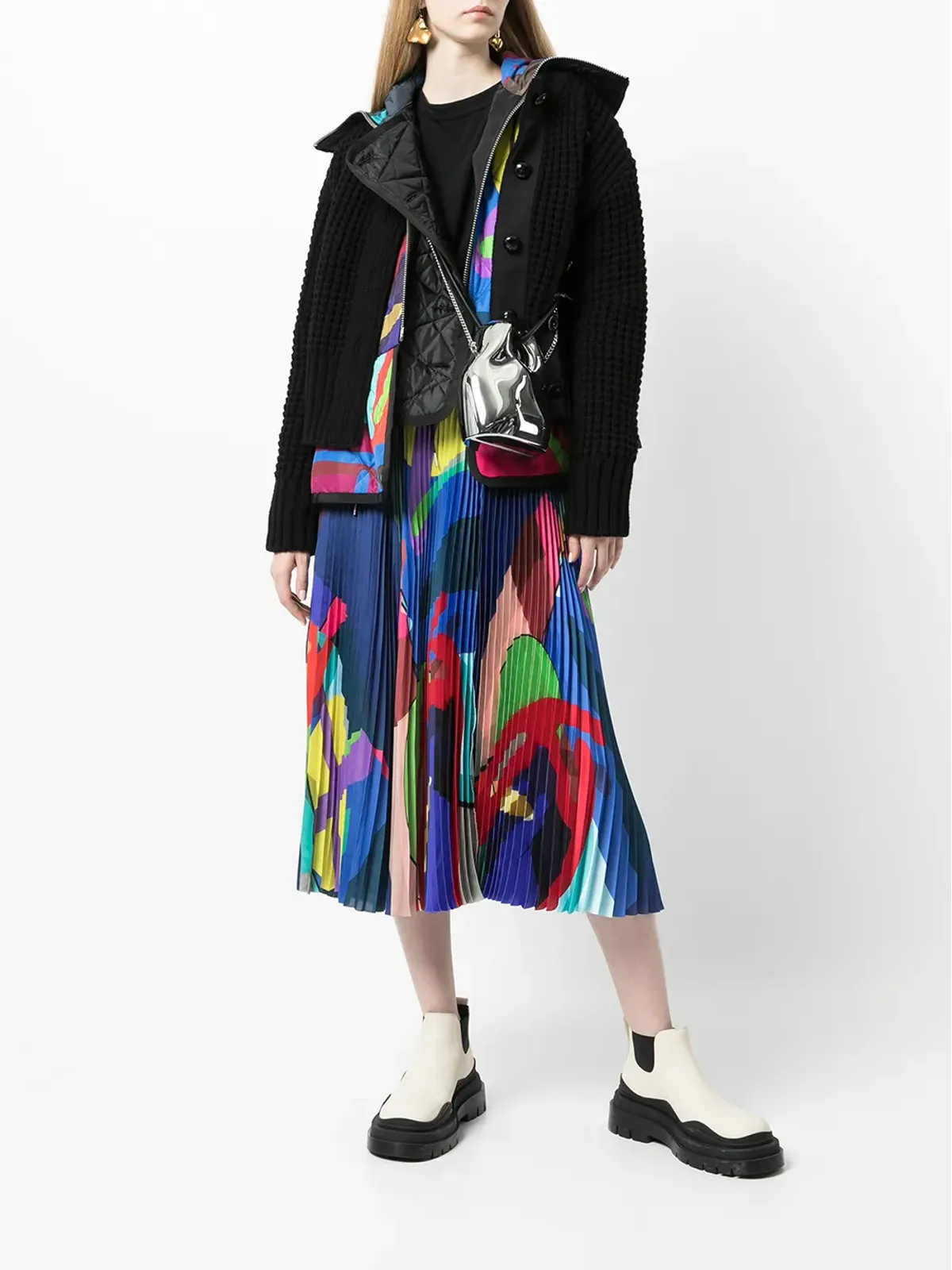 sacai デコンストラクテッド・レイヤード ブルゾン - 画像2