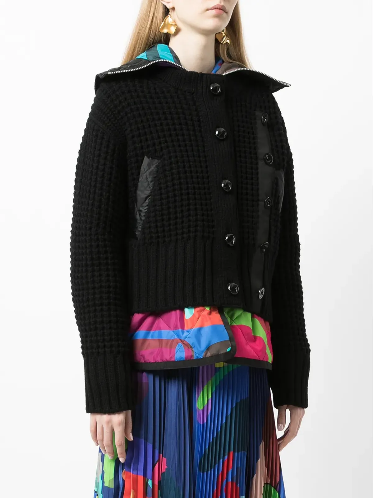 sacai デコンストラクテッド・レイヤード ブルゾン - 画像3