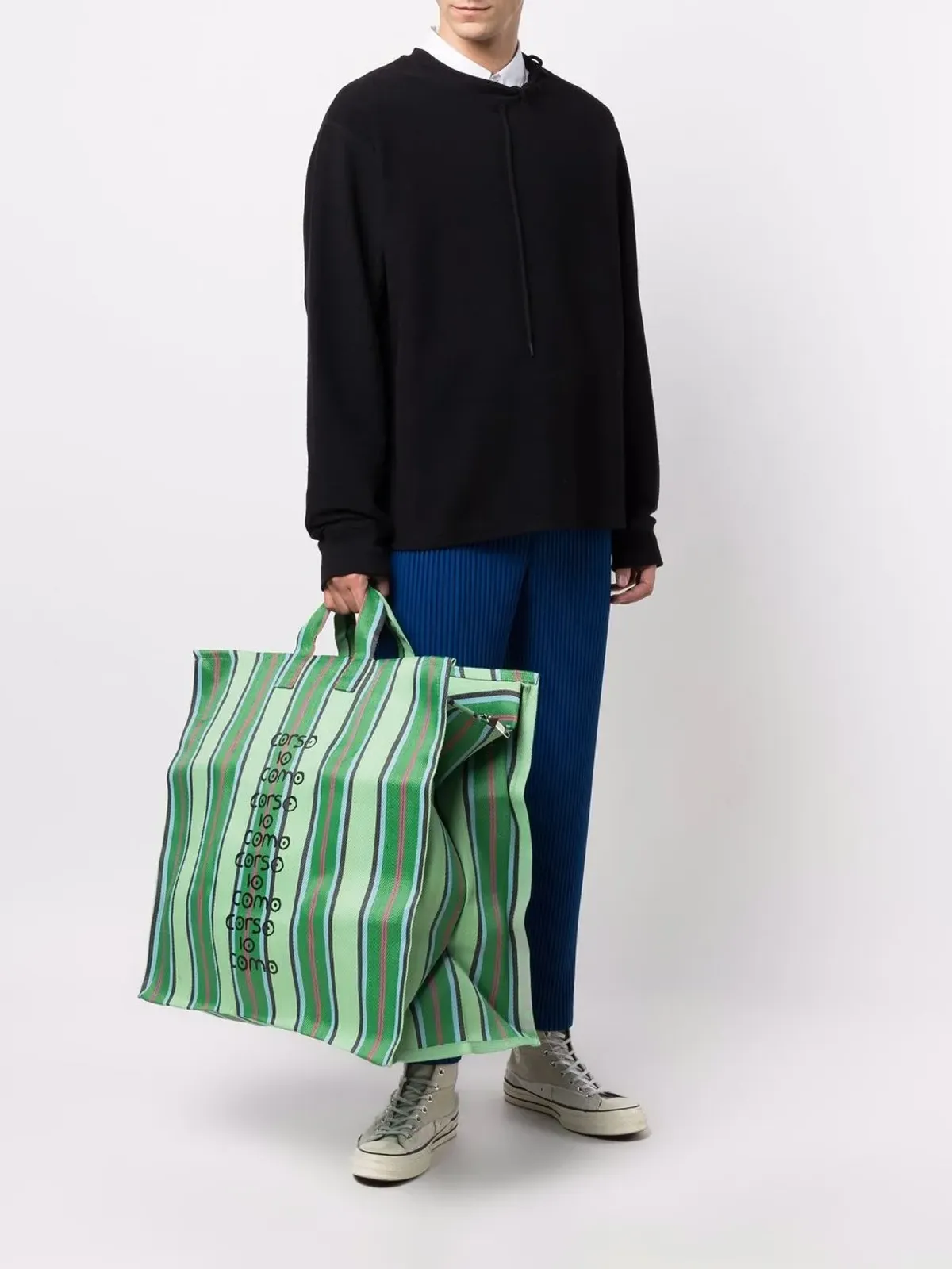 10 CORSO COMO ロゴプリント トートバッグ - 画像2