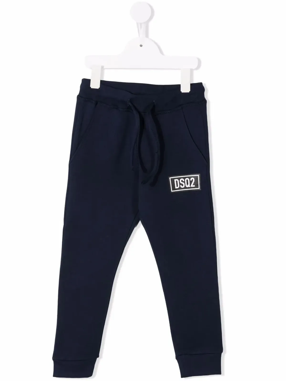 DSQUARED2 KIDS グラフィックプリント コットン トラックパンツ - ブルー - 画像1