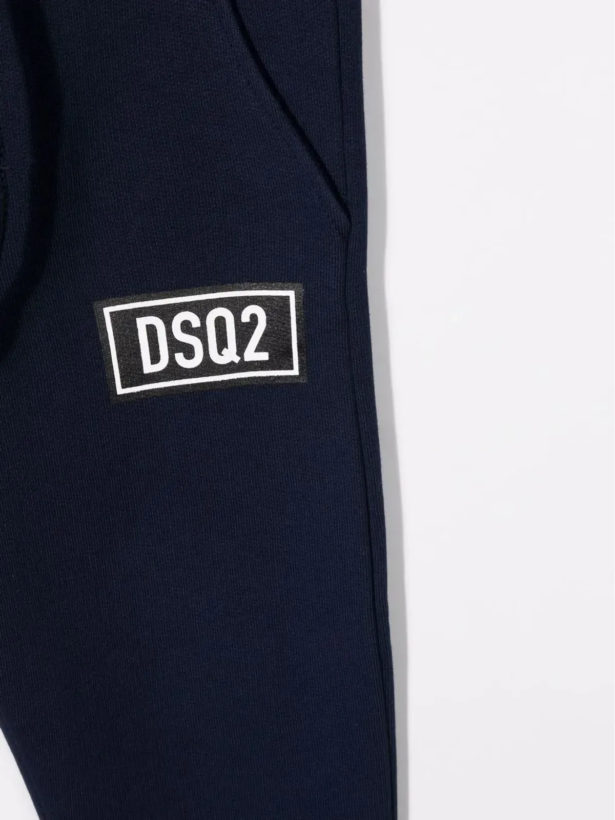 DSQUARED2 KIDS グラフィックプリント コットン トラックパンツ - ブルー - 画像3