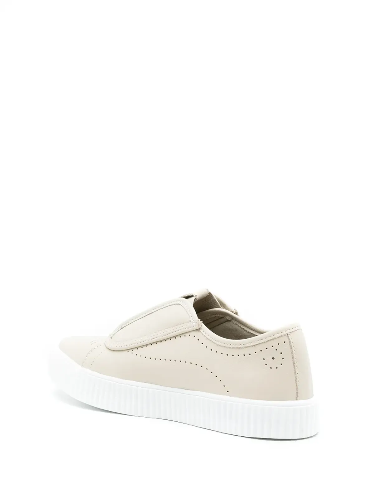 Sarah Chofakian Kerby leather sneakers - Neutrals - 画像3