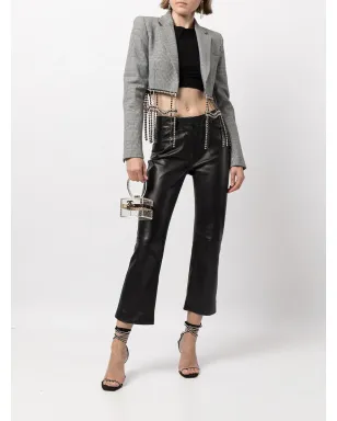 CHANEL ビンテージ 2004 CCラインストーン付き バニティミニバッグ - White - サムネイル2