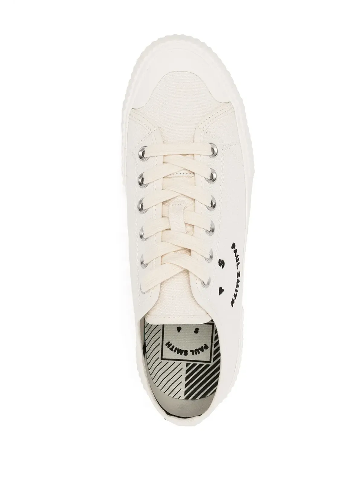 PS Paul Smith ロゴプリント ベースボールシューズ - 画像4