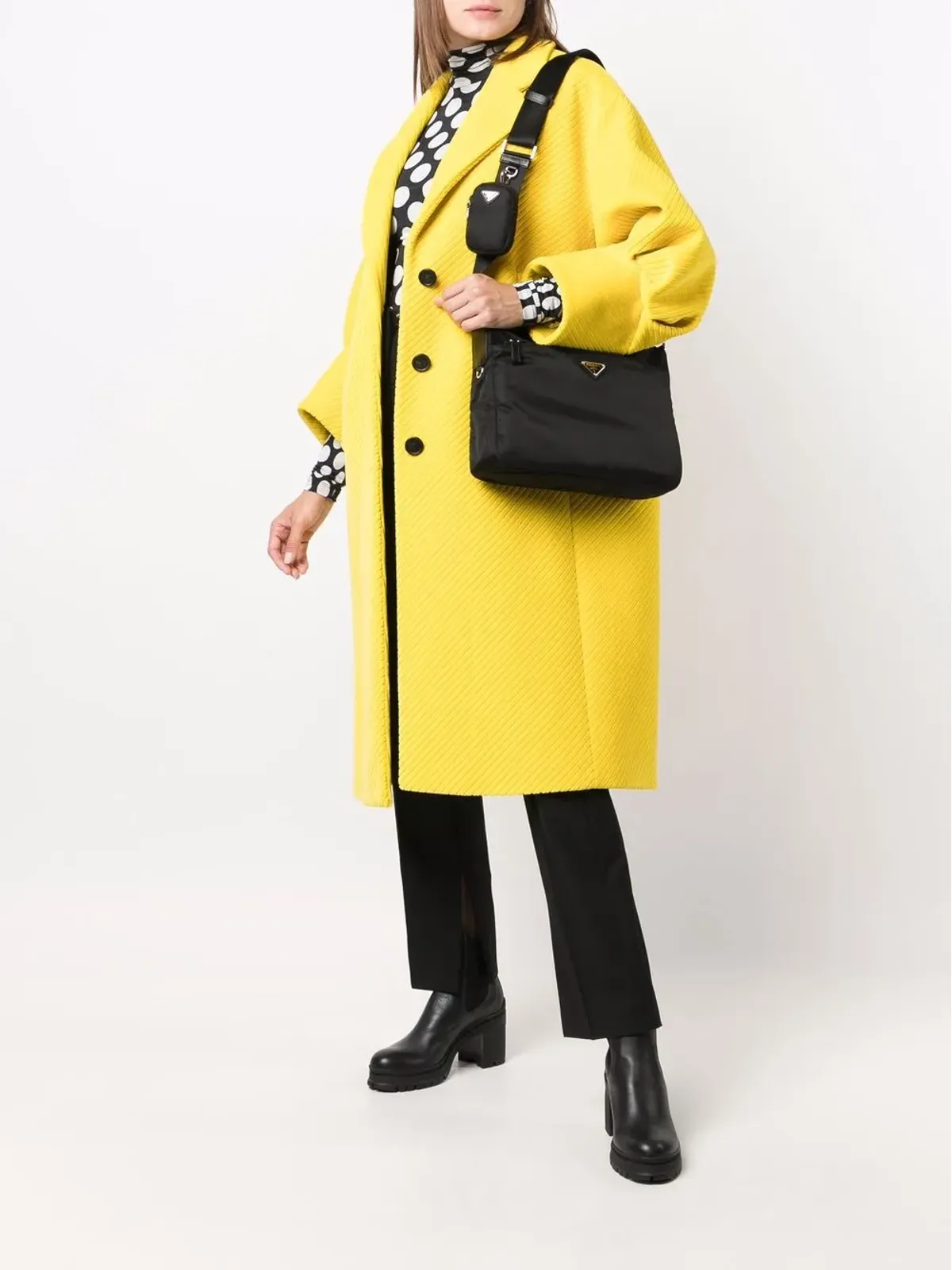 Prada 三角ロゴショルダーバッグ - 画像2