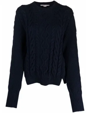 Stella McCartney ロングスリーブ ケーブルニット セーター - サムネイル1