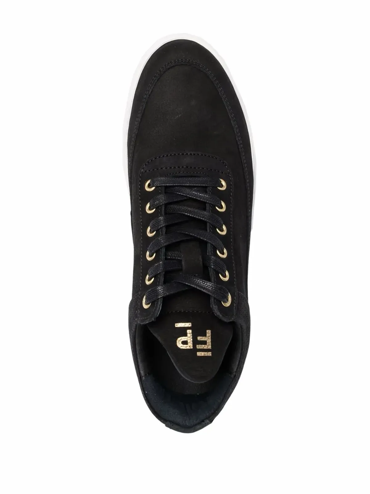 Filling Pieces ロゴ入り ロー・トップスニーカー - 画像4