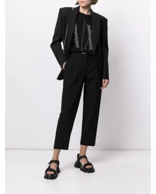 Armani Exchange スパンコールロゴ入りTシャツ - サムネイル2