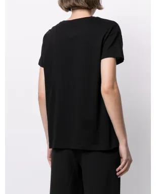 Armani Exchange スパンコールロゴ入りTシャツ - サムネイル4