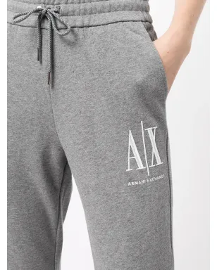 Armani Exchange ロゴプリント スウェットパンツ - グレー - サムネイル5