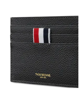 Thom Browne RWBストライプのペブルドカードホルダー - グレー - サムネイル2