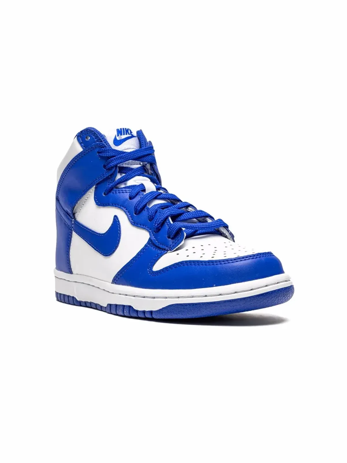 Nike Kids ダンクハイ スニーカー（ゲームロイヤル） - 画像1