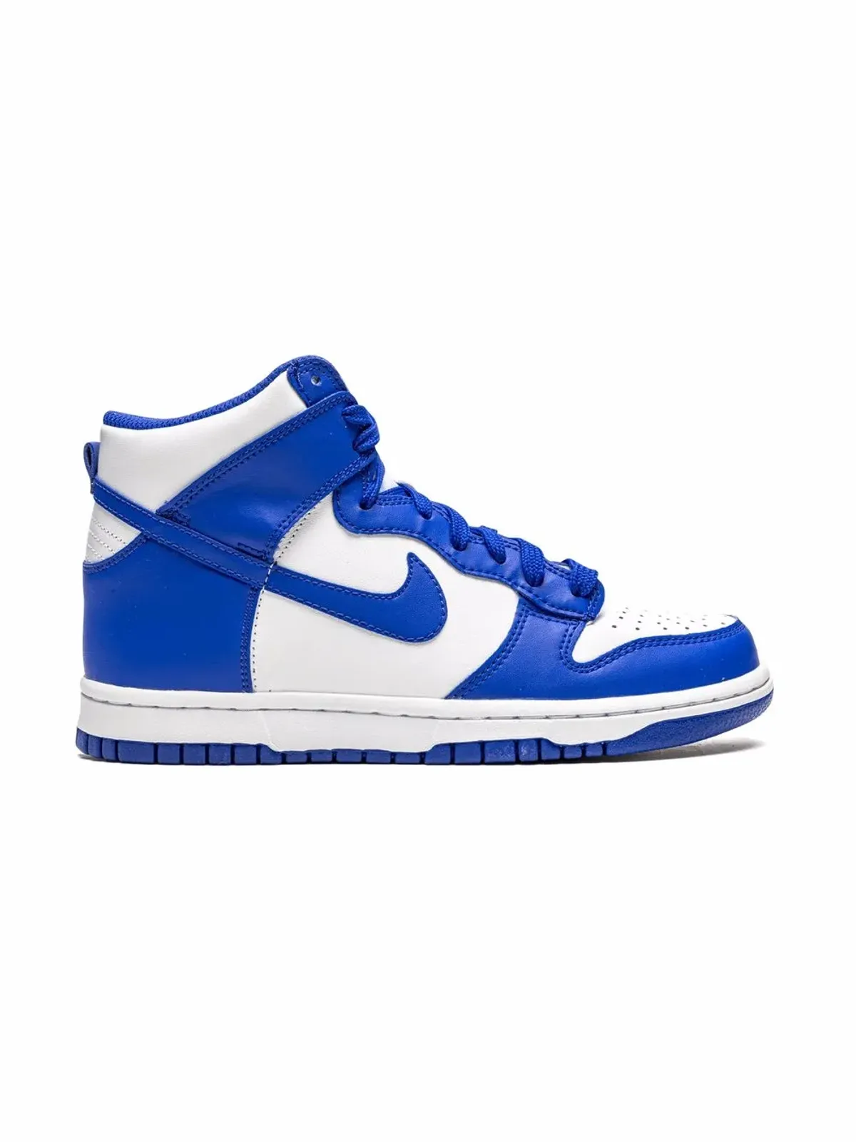 Nike Kids ダンクハイ スニーカー（ゲームロイヤル） - 画像2