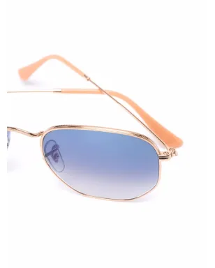 Ray-Ban 3548 001/3F ゴールド サングラス - サムネイル3