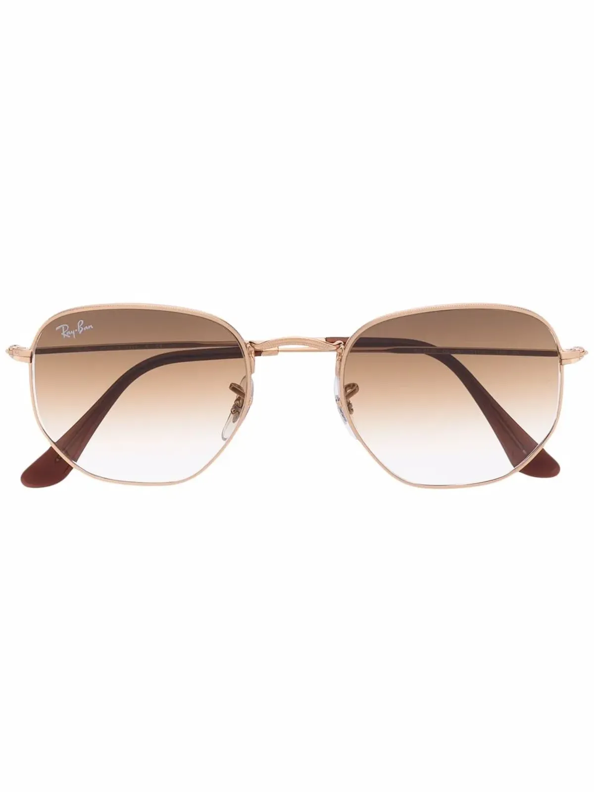 Ray-Ban ヘキサゴナル・レジェンド サングラス - ゴールド - 画像1
