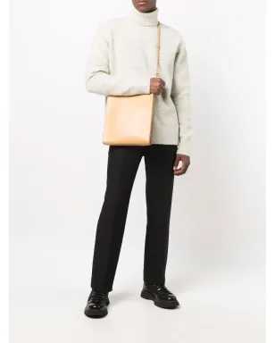 Jil Sander タングル エンボス ロゴ レザーバッグ - サムネイル2
