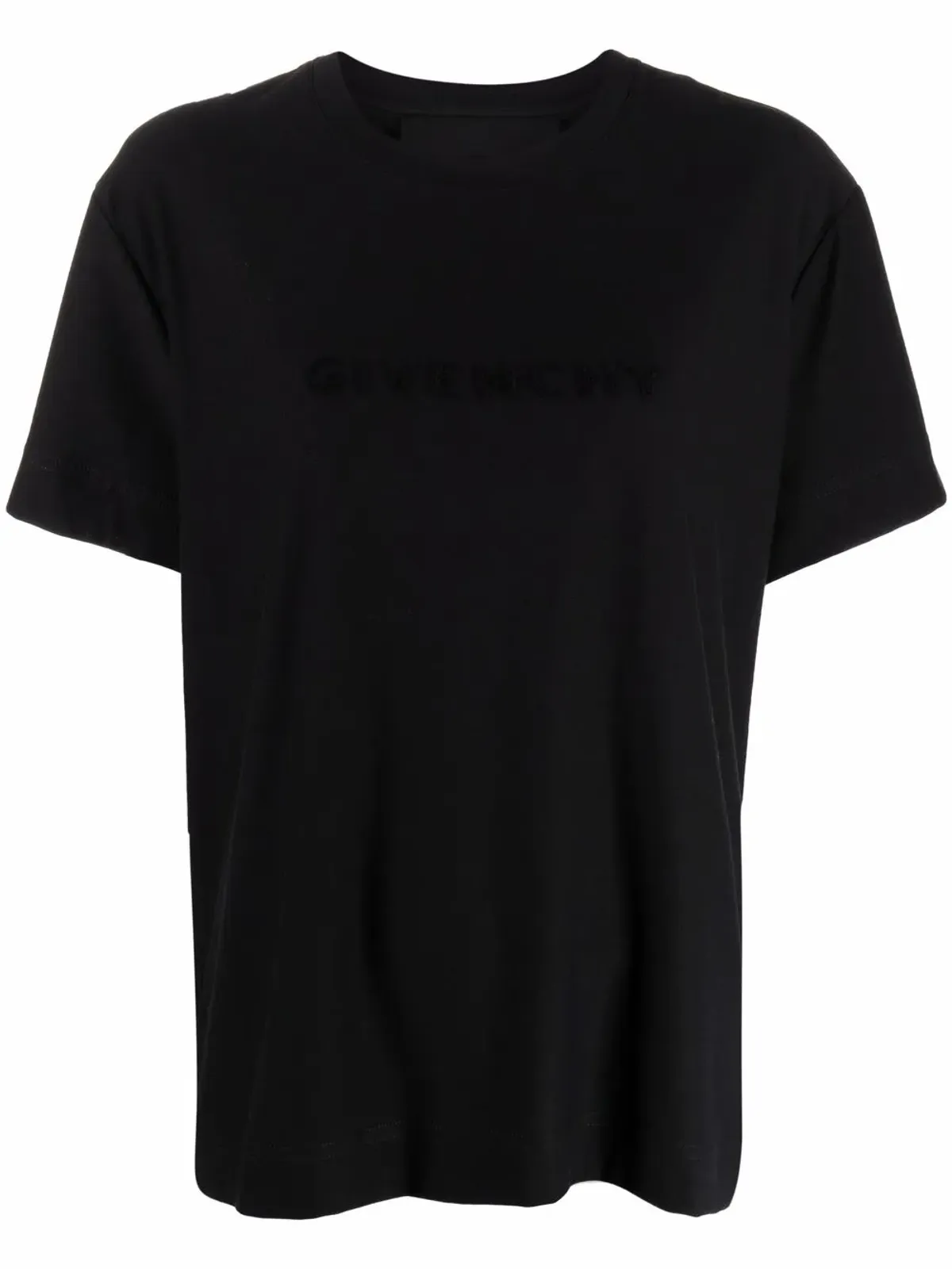 Givenchy ロゴプリント半袖Tシャツ - ブラック - 画像1