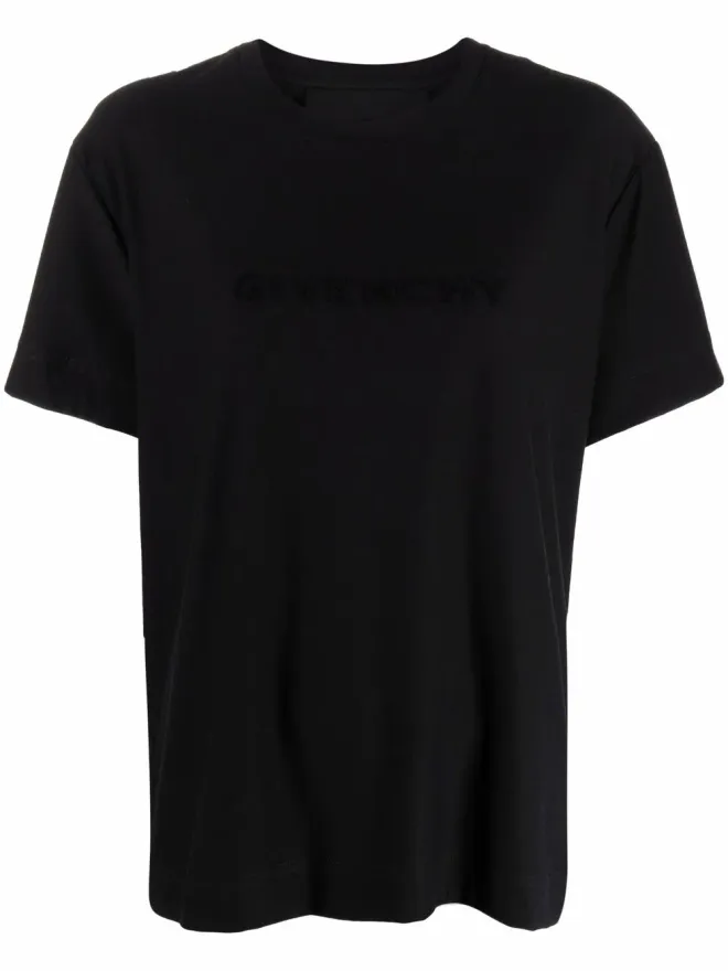 Givenchy Givenchy ロゴプリント半袖Tシャツ - ブラックの商品画像