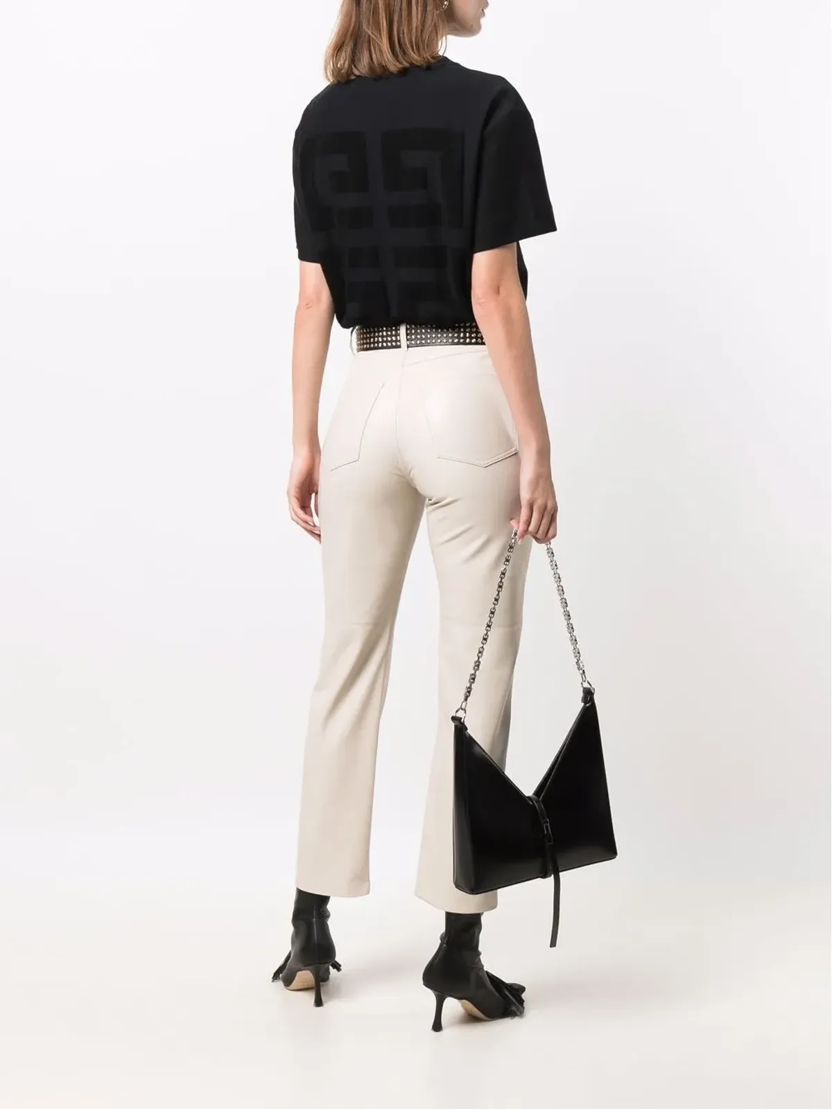Givenchy ロゴプリント半袖Tシャツ - ブラック - 画像2