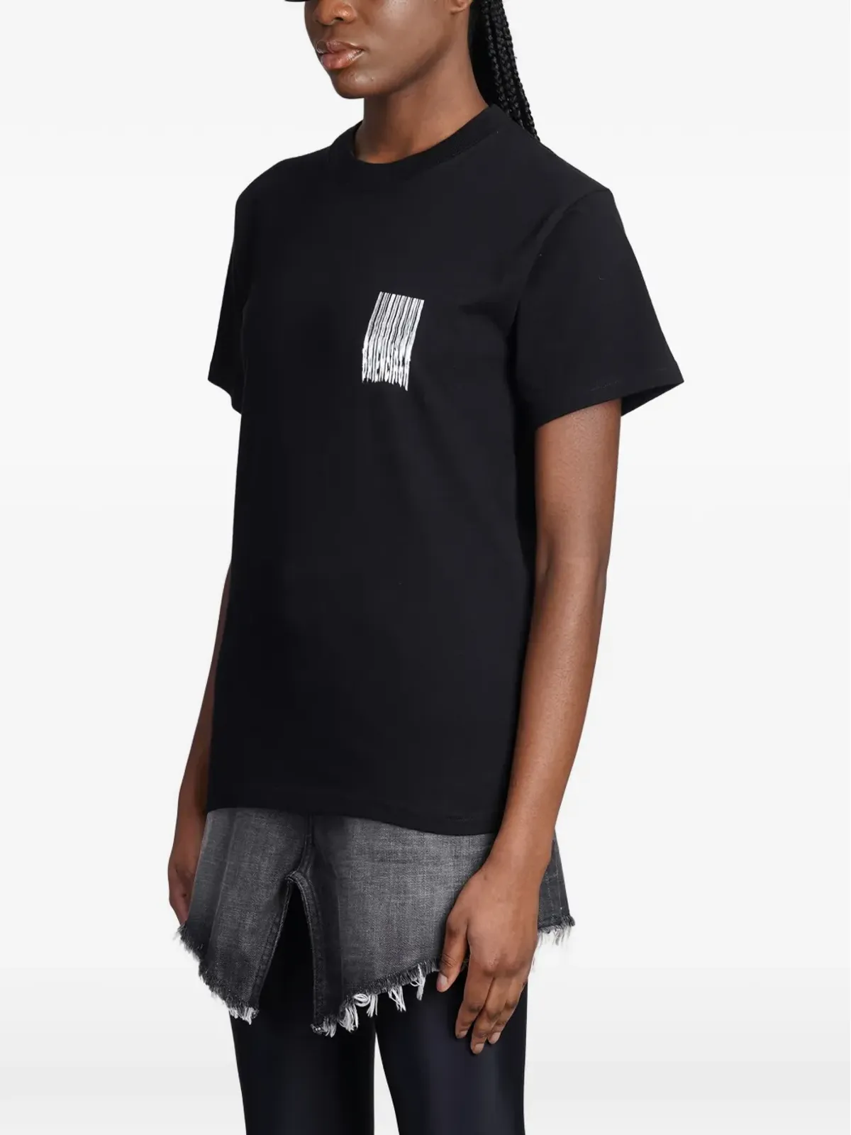 Balenciaga バーコード柄プリントTシャツ - 画像3