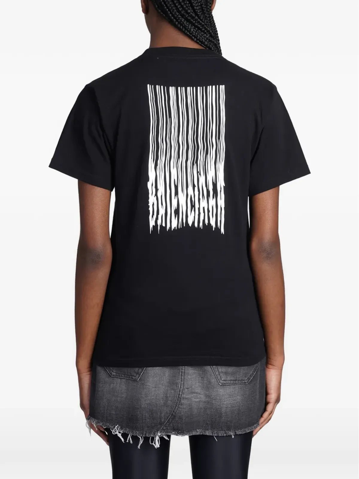 Balenciaga バーコード柄プリントTシャツ - 画像4