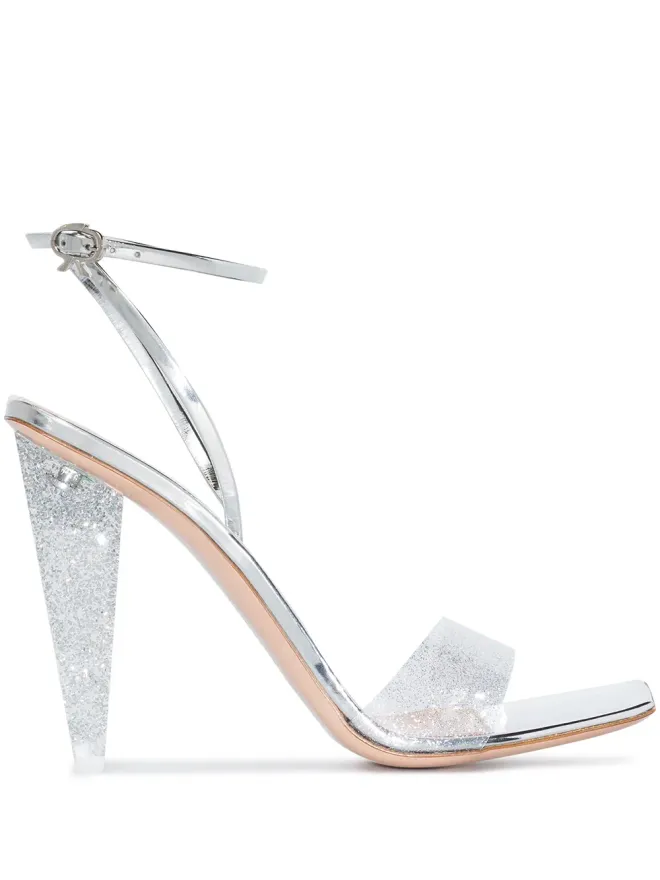 Gianvito Rossi Gianvito Rossi ジアンヴィト・ロッシ オデッセイ グリッター付きサンダルの商品画像