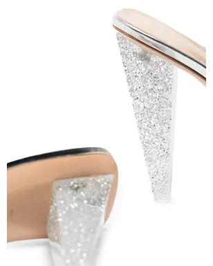 Gianvito Rossi ジアンヴィト・ロッシ オデッセイ グリッター付きサンダル - サムネイル4