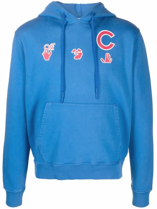 OFF-WHITE Off-White MLB Chicago Cubs フーディの商品画像
