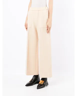 Jil Sander ワイドレッグ ウールパンツ - サムネイル3