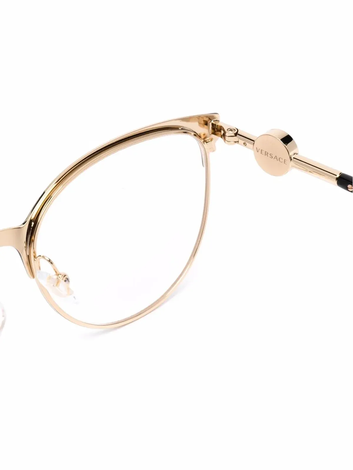 Versace Eyewear スクエアフレーム眼鏡 - 画像3