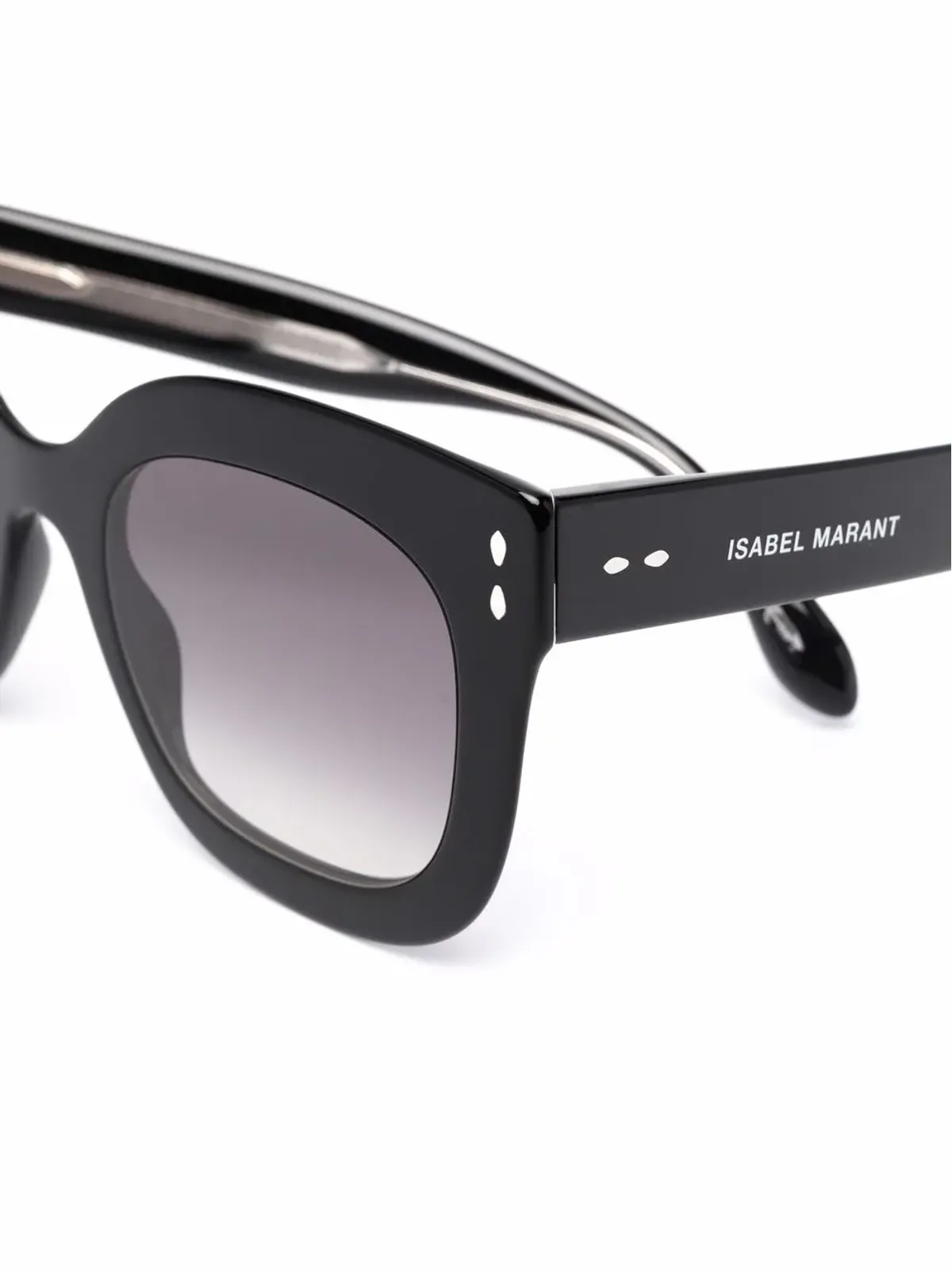 Isabel Marant Eyewear オーバーサイズフレームサングラス - 画像3