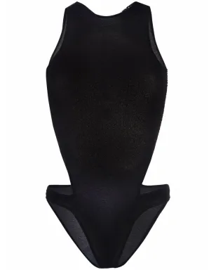 ROTATE BIRGER CHRISTENSEN Molly semi-sheer bodysuit - サムネイル1