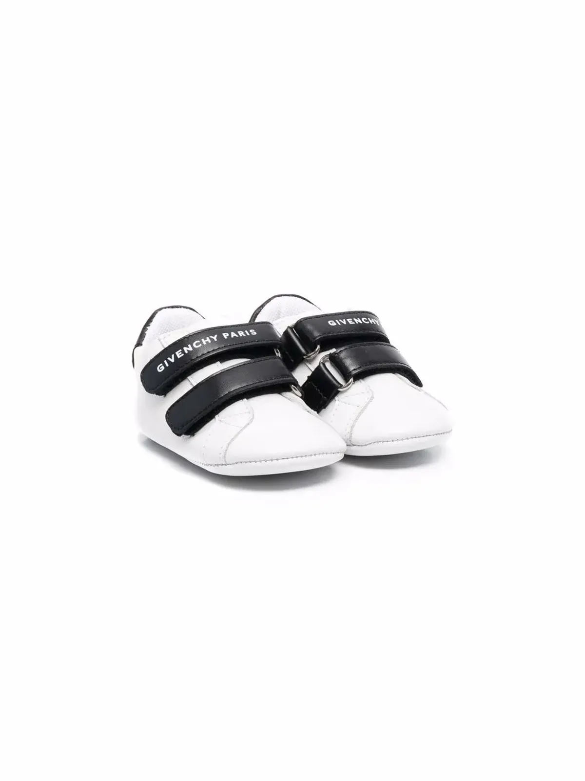 Givenchy Kids ロゴプリント・タッチストラップスニーカー - 画像1