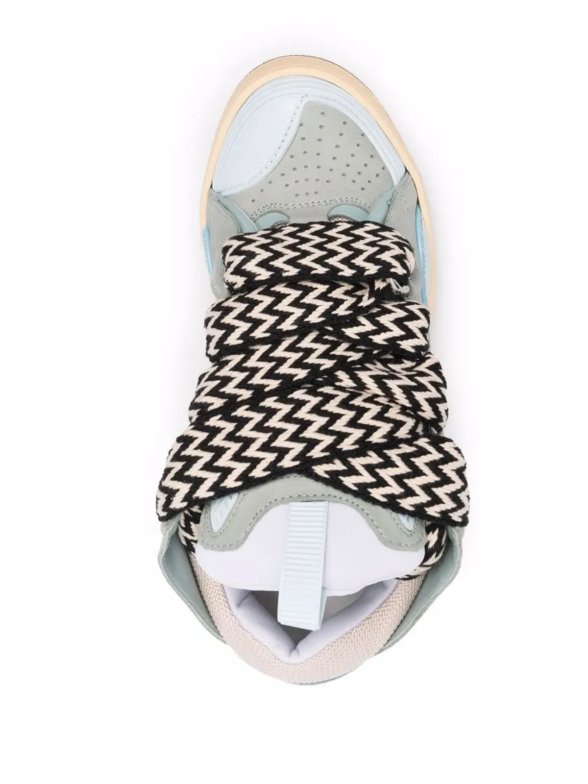Lanvin カーブ レースアップスニーカー - 画像4