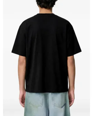 Axel Arigato フォーカス ロゴプリント Tシャツ ブラック - サムネイル5