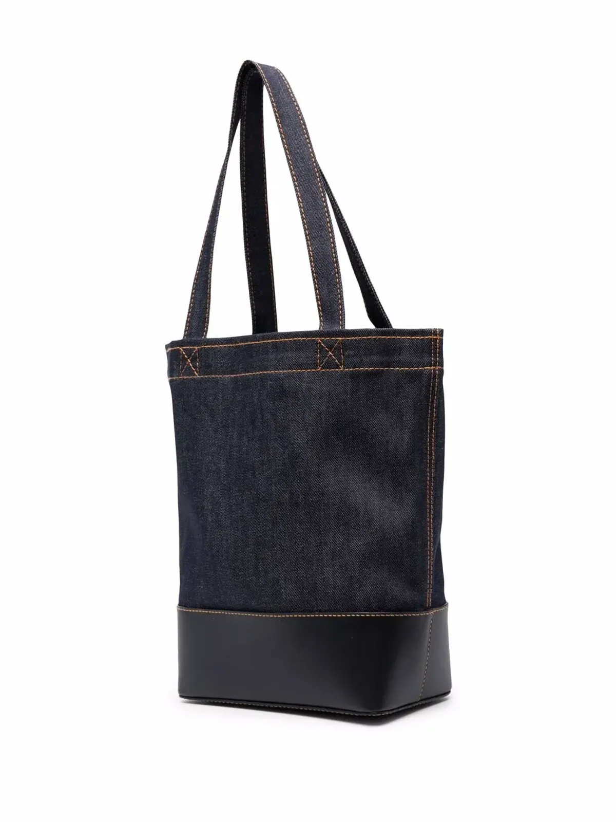 A.P.C. デニム ロゴ トートバッグ - 画像4