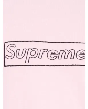 Supreme KAWS チョークロゴ クルーネックTシャツ - サムネイル3