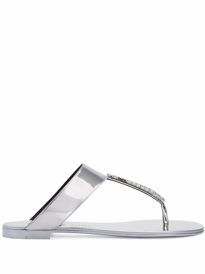 Giuseppe Zanotti Giuseppe Zanotti Cleta クリスタル装飾サンダルの商品画像