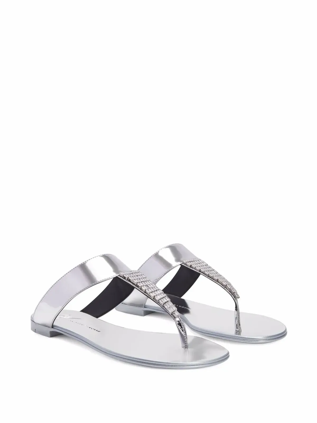 Giuseppe Zanotti Cleta クリスタル装飾サンダル - 画像2
