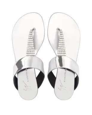 Giuseppe Zanotti Cleta クリスタル装飾サンダル - サムネイル4