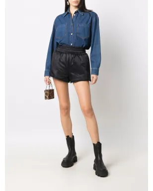 RED Valentino サイドジップ付パッド入りショートパンツ - サムネイル2