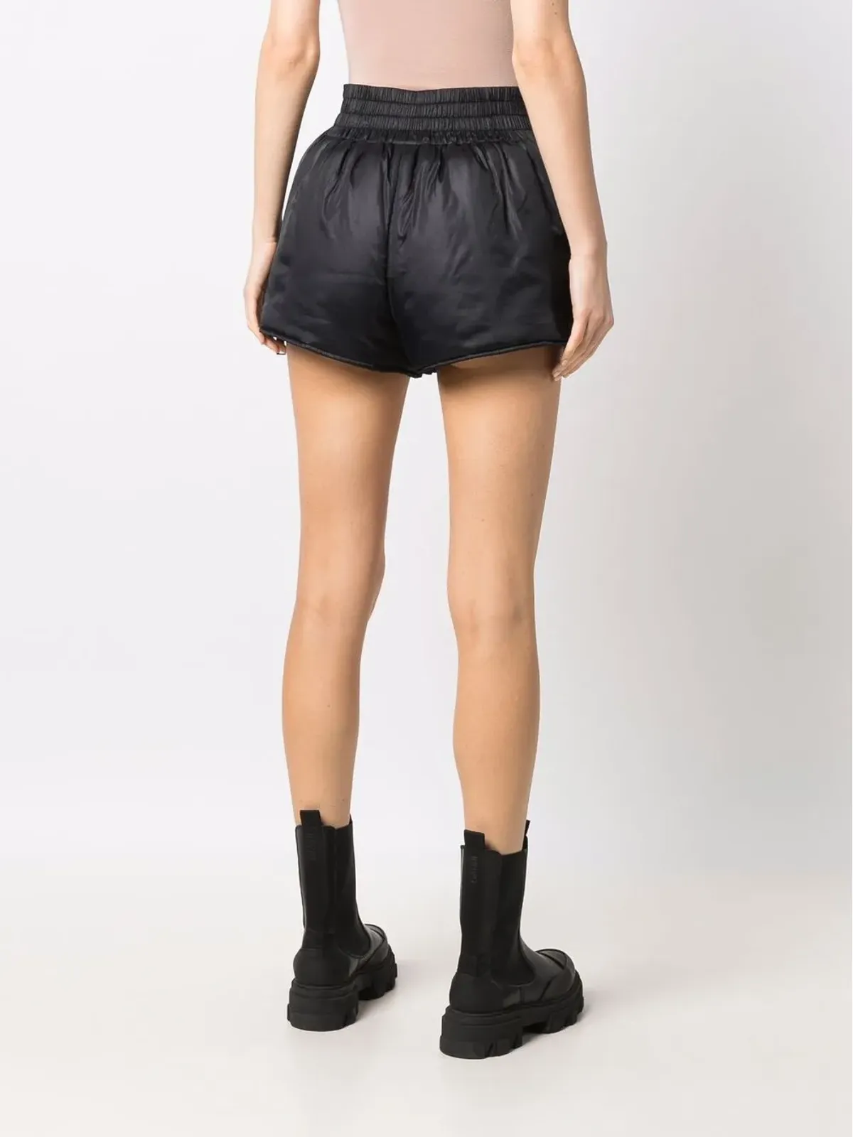 RED Valentino サイドジップ付パッド入りショートパンツ - 画像4