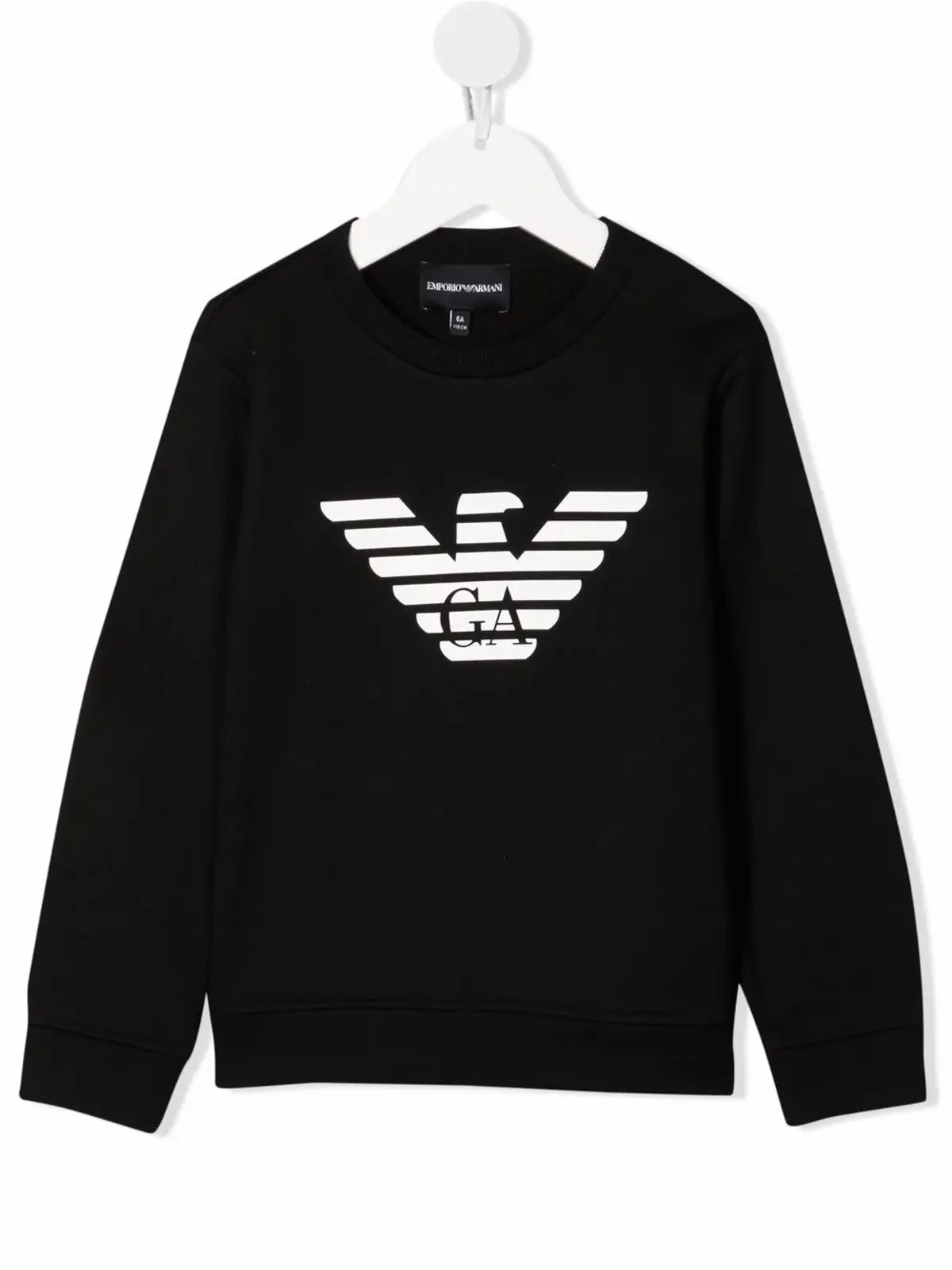Emporio Armani Kids ロゴプリント スウェットシャツ - 画像1