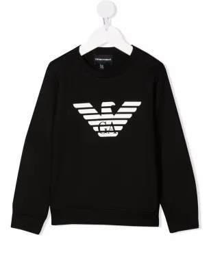Emporio Armani Kids ロゴプリント スウェットシャツ - サムネイル1