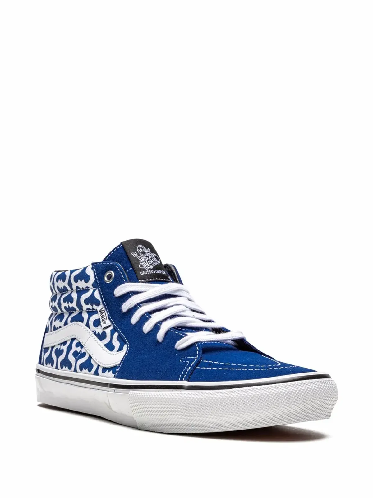 Vans x Supreme Grosso Mid Monogram S ロイヤル スニーカー ブルー - 画像2